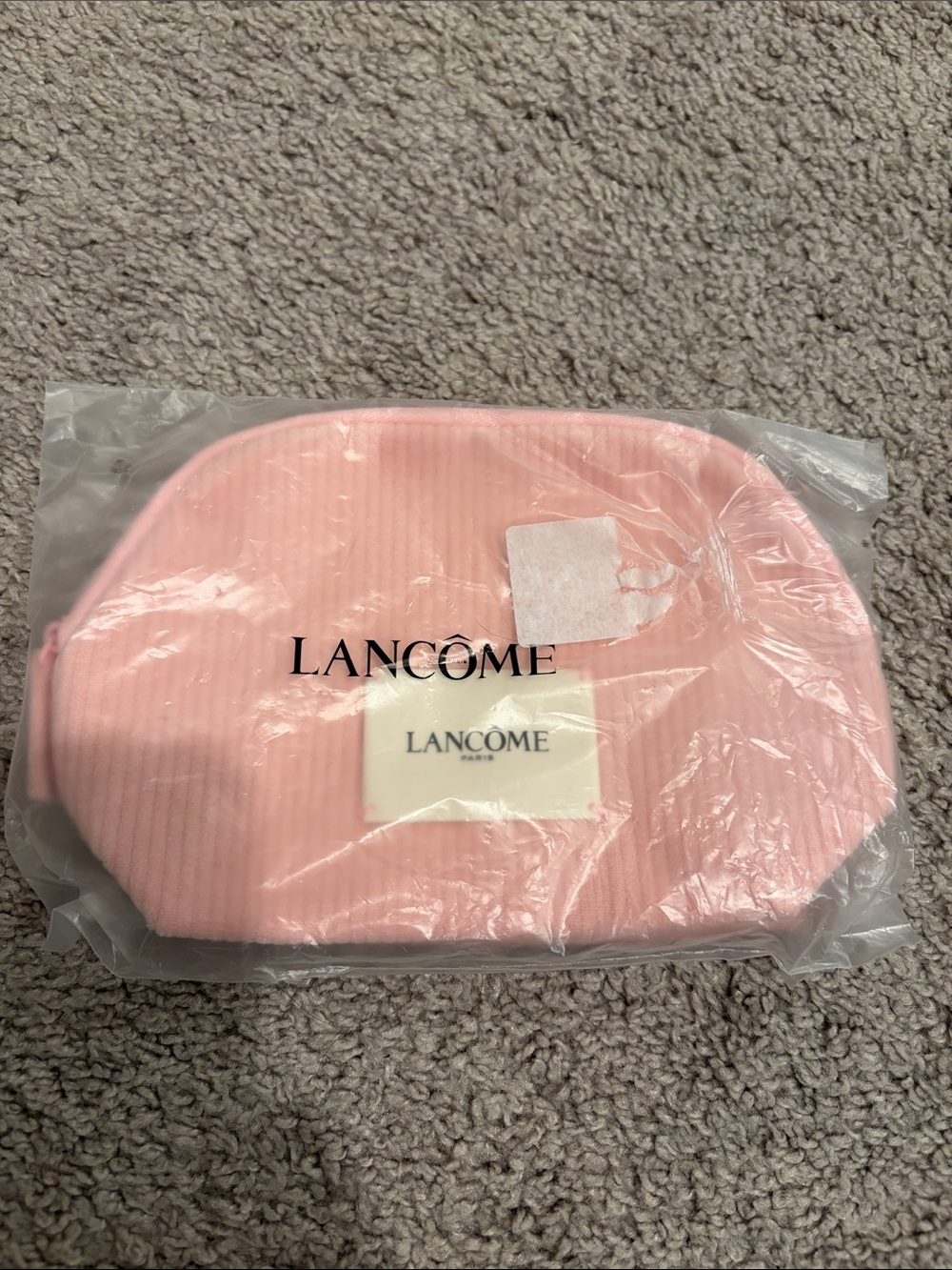Lancome Pink Cosmetic Pouch